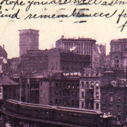 Curve on Elevated Railroad,...