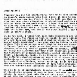 Letter from Per Gustaf Sten...