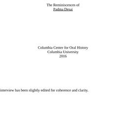 Oral history interview with...