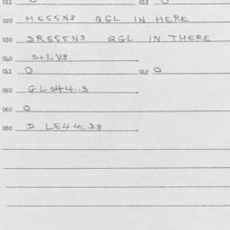 Western questionnaire, answ...