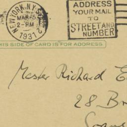 Postcard from Dietrich Bonh...