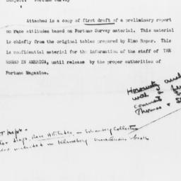 Memorandum to Eugene L. Hor...