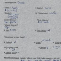 Western questionnaire, answ...