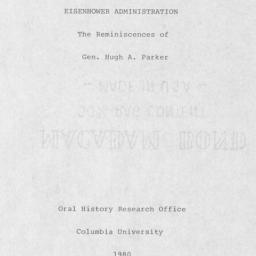 Reminiscences of Hugh A. Pa...