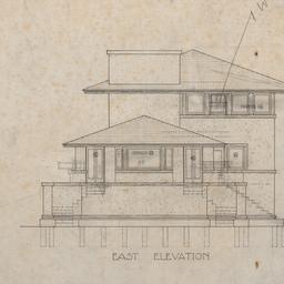 Working drawing #6: East el...
