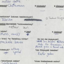 Western questionnaire, answ...
