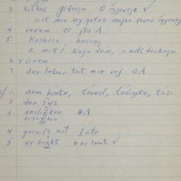 Eastern questionnaire, blue...