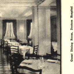 Guest Dining Room, Doctors ...