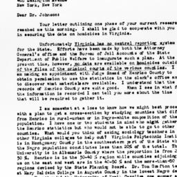 Letter from Olive M. Stone ...