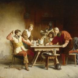 Gaming in a Tavern