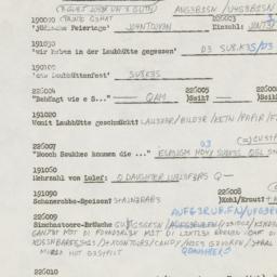 Western questionnaire, answ...