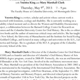 Announcements, 2013-05-09. ...