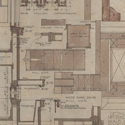 Working drawing #6: Wall se...