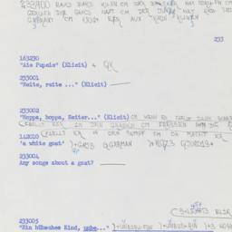 Western questionnaire, answ...