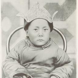 Lithograph of 14th Dalai La...