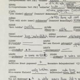 Western questionnaire, answ...
