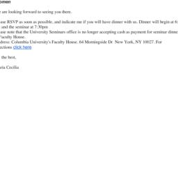 Announcements, 2013-04-10. ...