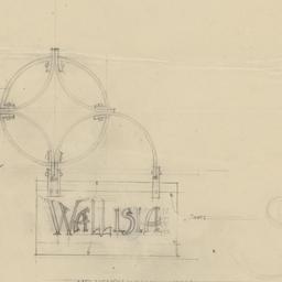 Sign sketch elevation