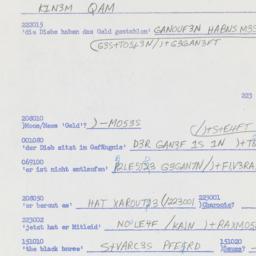Western questionnaire, answ...
