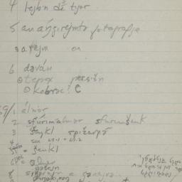 Eastern questionnaire, blue...