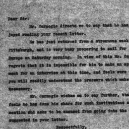 Carnegie General Donations,...