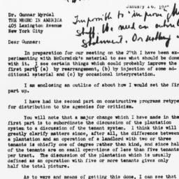 Letter from T.J. Woofter, J...