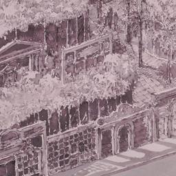 Perspective drawing. Detail...
