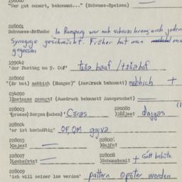 Western questionnaire, answ...