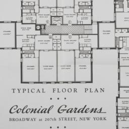Colonial Gardens, Broadway ...