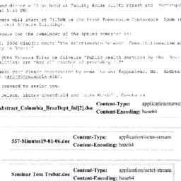 Announcements, 2006-03-23. ...