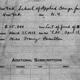 Carnegie General Donations,...