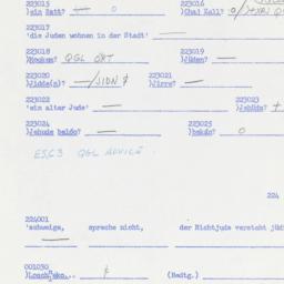 Western questionnaire, answ...