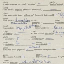 Western questionnaire, answ...