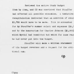 Memorandum from Charles Dol...