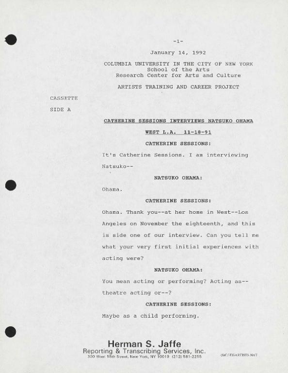 transcript