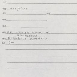 Western questionnaire, answ...