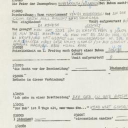 Western questionnaire, answ...