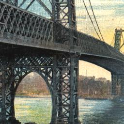 Williamsburg Bridge, N.Y. C...