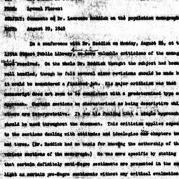 Memorandum from Lyonel C. F...