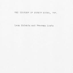 Reminiscences of Freeman Le...