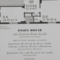 Essex House, 160 Central Pa...