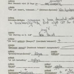 Western questionnaire, answ...