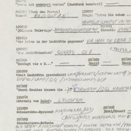 Western questionnaire, answ...