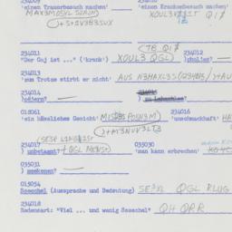 Western questionnaire, answ...