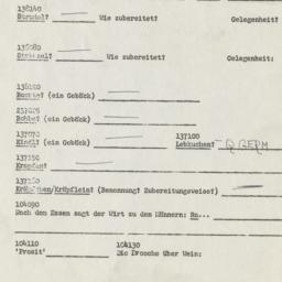 Western questionnaire, answ...