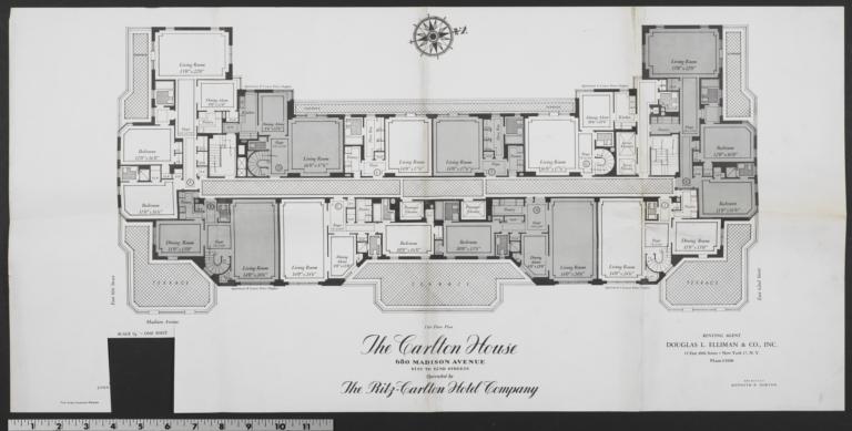 Carlton House, 680 Madison Avenue, 15th Floor Plan