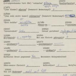 Western questionnaire, answ...