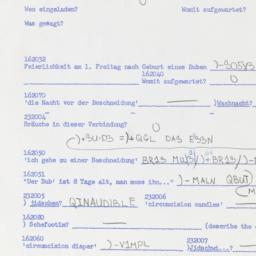 Western questionnaire, answ...