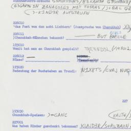 Western questionnaire, answ...