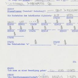 Western questionnaire, answ...